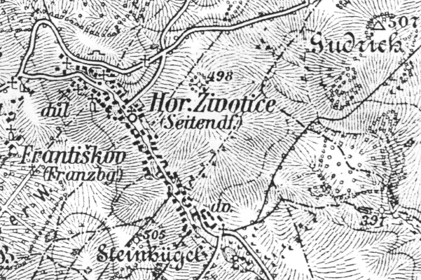 Map of Seitendorf