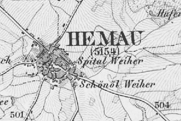 Map of Hemau