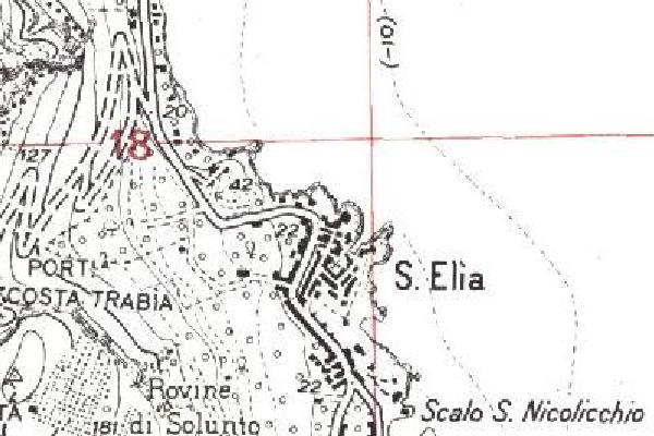 Map of Sant' Elia